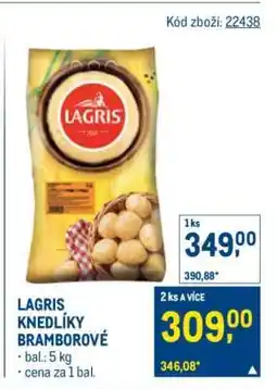 Makro LAGRIS KNEDLÍKY BRAMBOROVÉ nabídka