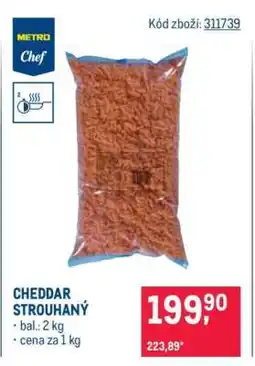 Makro Cheddar strouhaný nabídka