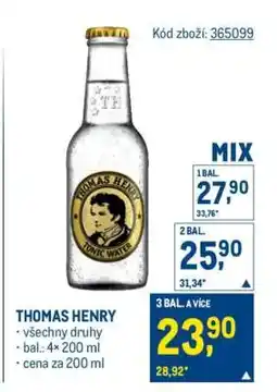 Makro Thomas Henry nabídka