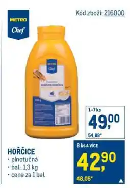 Makro Hořčice nabídka