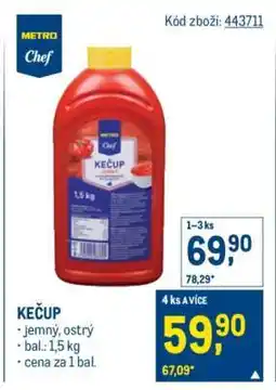Makro Kečup nabídka