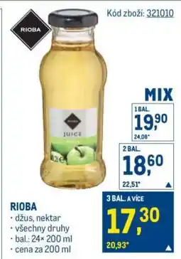 Makro RIOBA nabídka