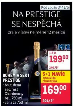 Makro Bohemia Sekt Prestige nabídka