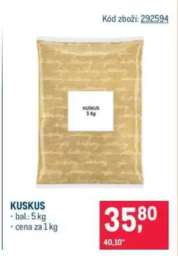Makro Kuskus nabídka
