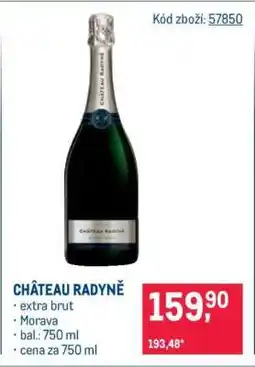 Makro Château Radyně nabídka