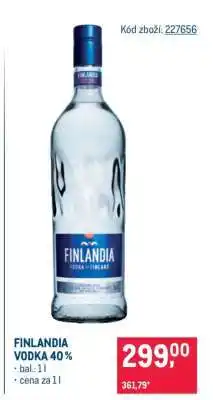 Makro Finlandia Vodka 40 % nabídka