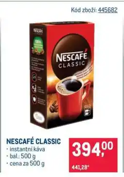 Makro Nescafé Classic nabídka