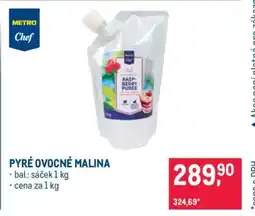 Makro PYRÉ OVOCNÉ MALINA nabídka