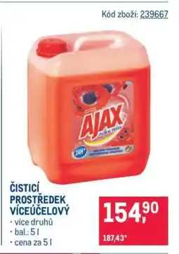 Makro Čisticí prostředek víceúčelový nabídka