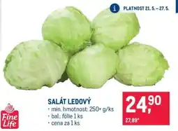 Makro Salát ledový nabídka