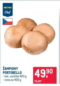 Makro Žampiony Portobello nabídka