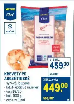 Makro KREVETY PD ARGENTINSKÉ nabídka