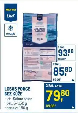Makro Losos porce bez kůže nabídka