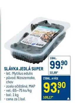 Makro Slávka jedlá Super nabídka