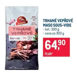 Makro Trhané vepřové maso Sous-vide nabídka