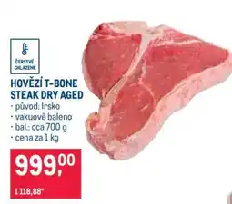 Makro HOVĚZÍ T-BONE STEAK DRY AGED nabídka