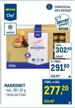 Makro Makronky nabídka
