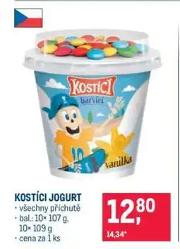 Makro Kostíci jogurt nabídka