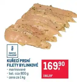 Makro KUŘECÍ PRSNÍ FILETY BYLINKOVÉ nabídka