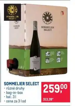 Makro Sommelier Select nabídka