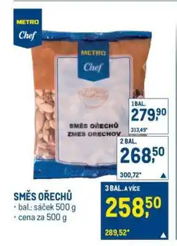 Makro Směs ořechů nabídka