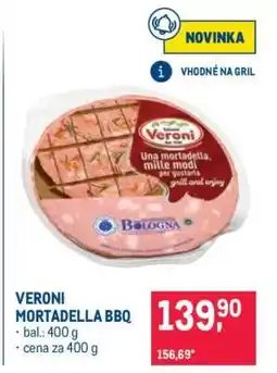 Makro VERONI MORTADELLA BBQ nabídka