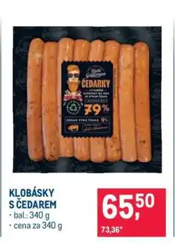 Makro KLOBÁSKY S ČEDAREM nabídka