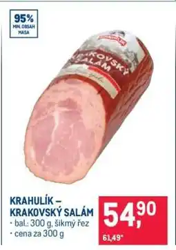 Makro KRAHULÍK – KRAKOVSKÝ SALÁM nabídka