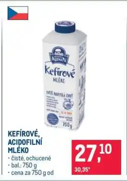 Makro Kefírové, Acidofilní mléko nabídka