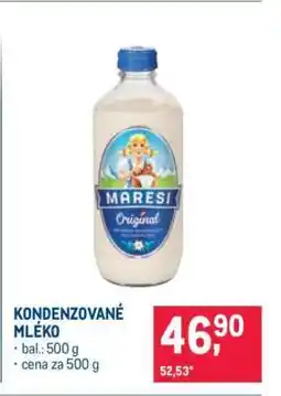 Makro Kondenzované mléko nabídka