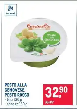 Makro Pesto alla Genovese, Pesto Rosso nabídka