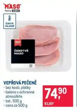 Makro VEPŘOVÁ PEČENĚ nabídka