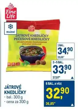 Makro Játrové knedlíčky nabídka