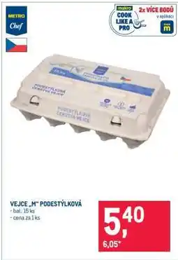 Makro VEJCE „M“ PODESTÝLKOVÁ nabídka