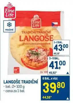 Makro Langoše tradiční nabídka