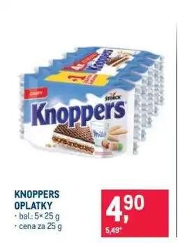 Makro Knoppers oplatky nabídka