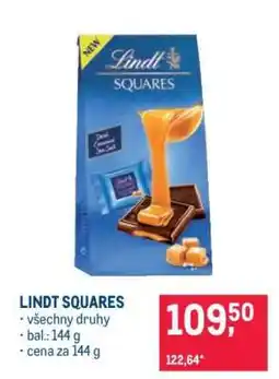 Makro Lindt Squares nabídka