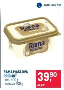 Makro Rama máslová příchuť nabídka