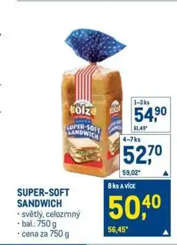 Makro Super-Soft Sandwich nabídka