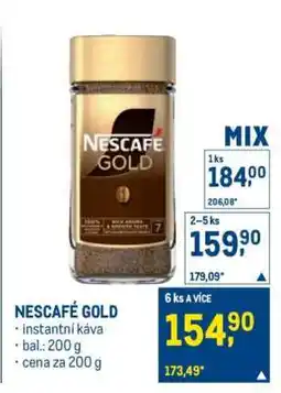 Makro Nescafé Gold nabídka