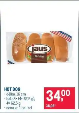 Makro Hot Dog nabídka