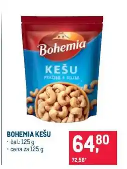 Makro Bohemia kešu nabídka