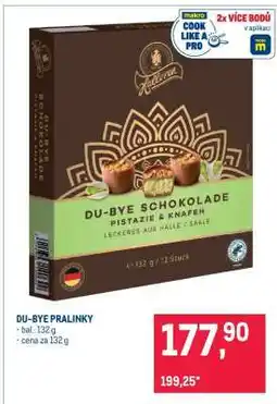 Makro DU-BYE PRALINKY nabídka