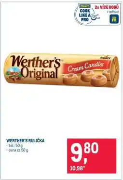 Makro WERTHER'S RULIČKA nabídka