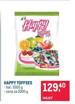 Makro HAPPY TOFFEES nabídka