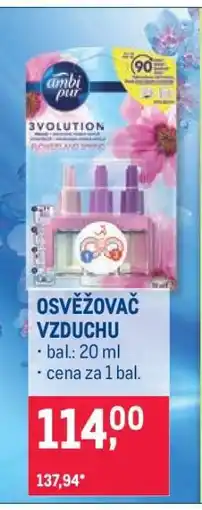 Makro Osvěžovač vzduchu nabídka