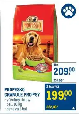 Makro Propesko granule pro psy nabídka
