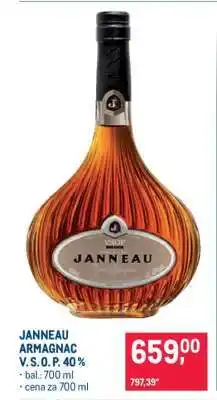 Makro Janneau Armagnac V. S. O. P. 40 % nabídka