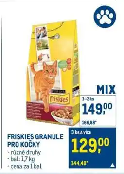Makro Friskies granule pro kočky nabídka