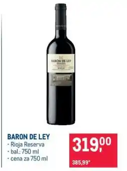 Makro BARON DE LEY nabídka